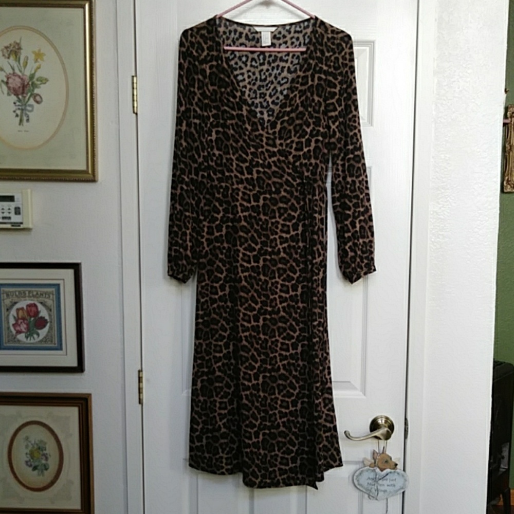 Wrap around dress